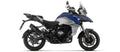 Terminale Indy Race EVO alluminio Dark con fondello carby per QJMOTOR SRT 800 - SRT 800 X 2023/2024 - Arrow (72650AKN)