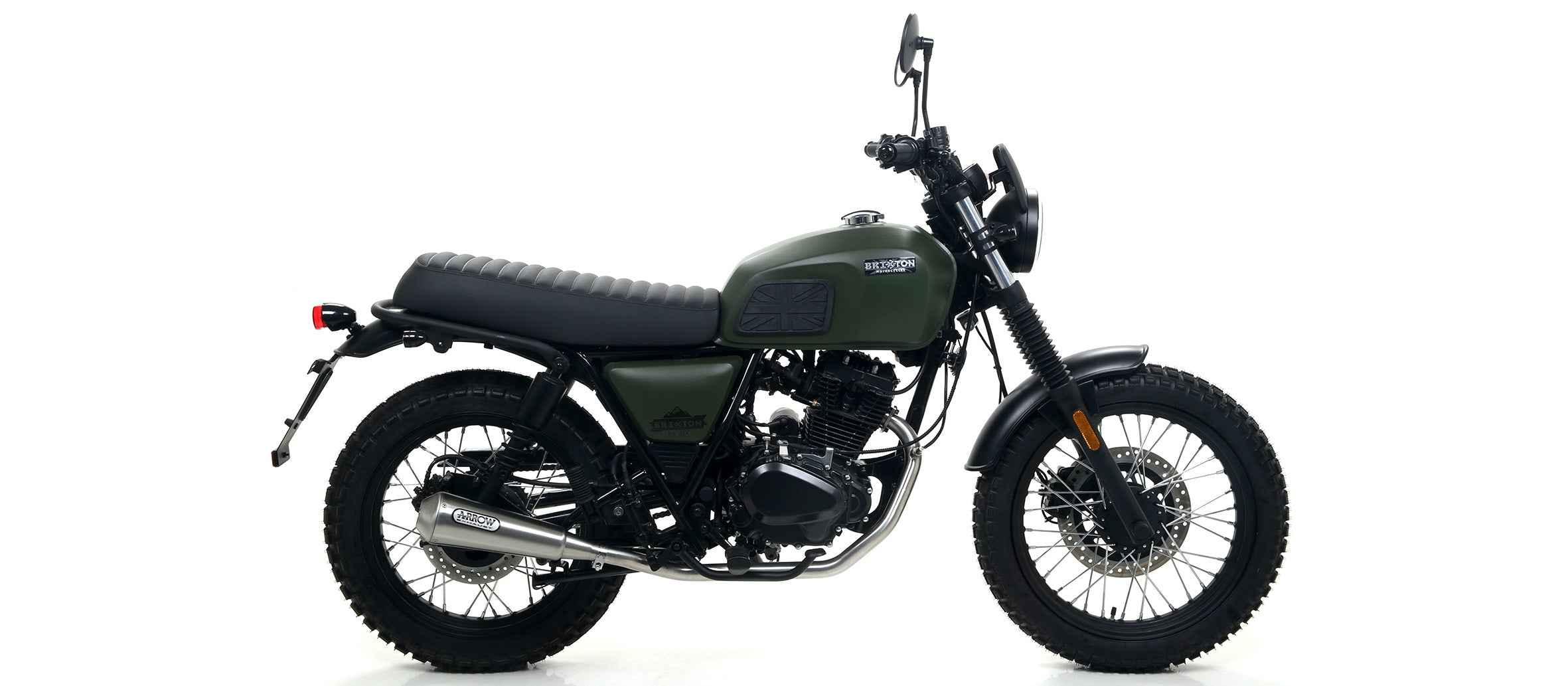 Collettore Racing per Brixton BX 125 X / Felsberg 125 X 2019/2020 - Arrow (71715MI)