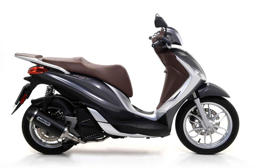Arrow 53517ANN Terminale Urban Alluminio Dark – Piaggio Medley 125 / 150 (2016-2019) Scarichi - Moon Bike - Vista 1