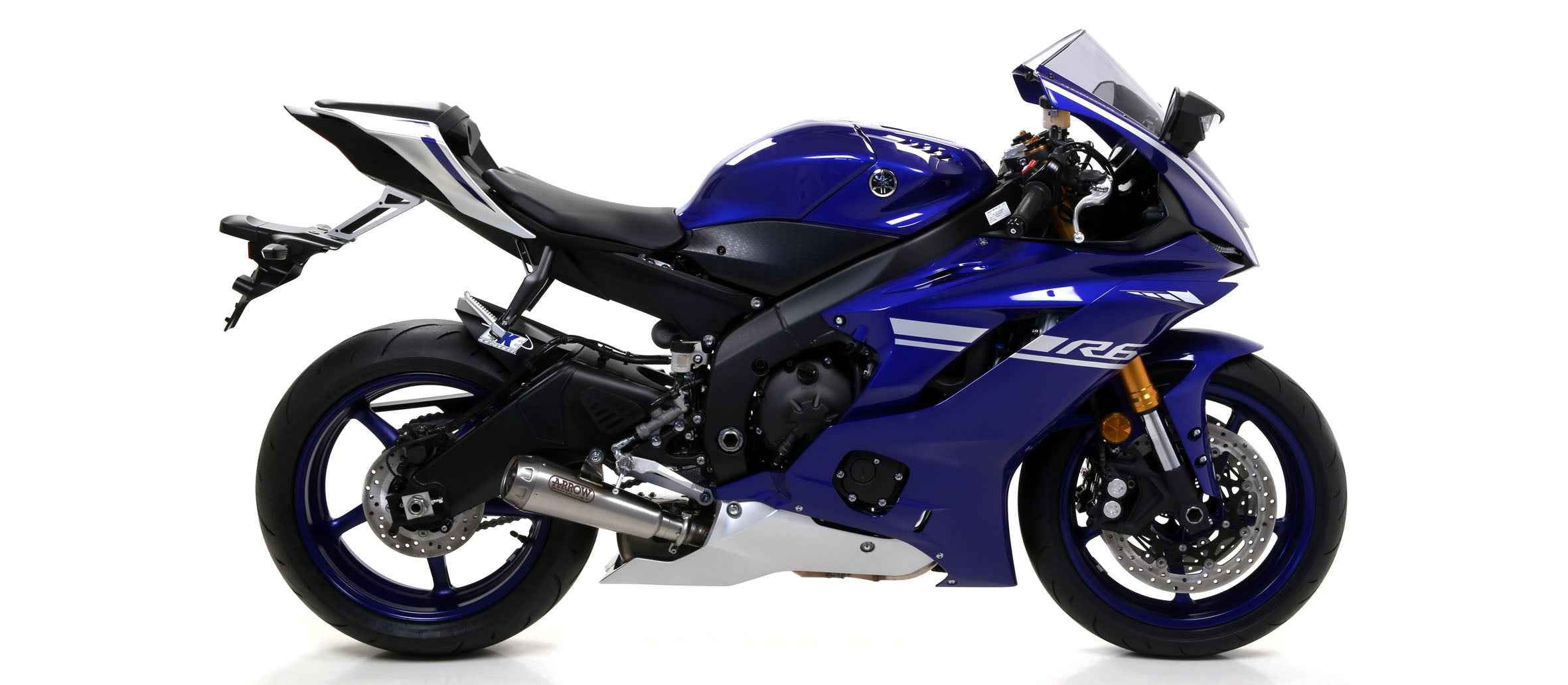 Terminale Pro-Race nichrom per Yamaha YZF R6 2017/2024 - Arrow (71863PRI)