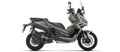 Terminale Urban in alluminio Dark con fondello inox per Zontes ZT368-G 2025/2026 - Arrow (53553AN)