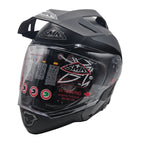 SMK Hybrid EVO Nero Opaco – Casco Modulare 5in1 Doppia Omologazione P/J ECE 22.05