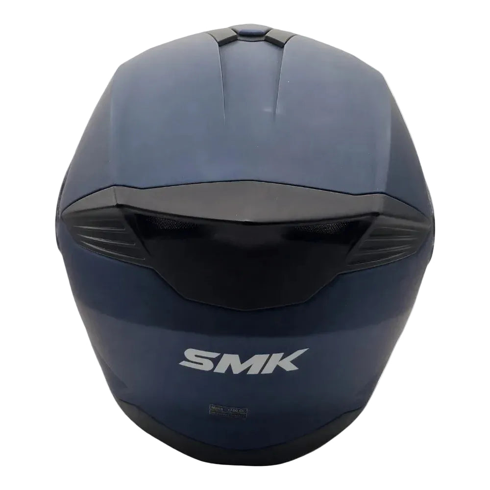 SMK Gullwing Solid Casco Modulare Blu Opaco – ECE 22.06 Doppia P/J Pinlock Ready
