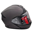 SMK Gullwing Solid Grigio Opaco – Casco Modulare P/J ECE 22.06 Pinlock Ready