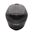 SMK Gullwing Solid Grigio Opaco – Casco Modulare P/J ECE 22.06 Pinlock Ready