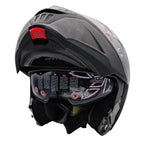 SMK Gullwing Solid Grigio Opaco – Casco Modulare P/J ECE 22.06 Pinlock Ready
