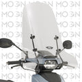 Parabrezza Kappa 153AK Trasparente Aprilia Scarabeo 50/100 2009-2013 56x66 cm