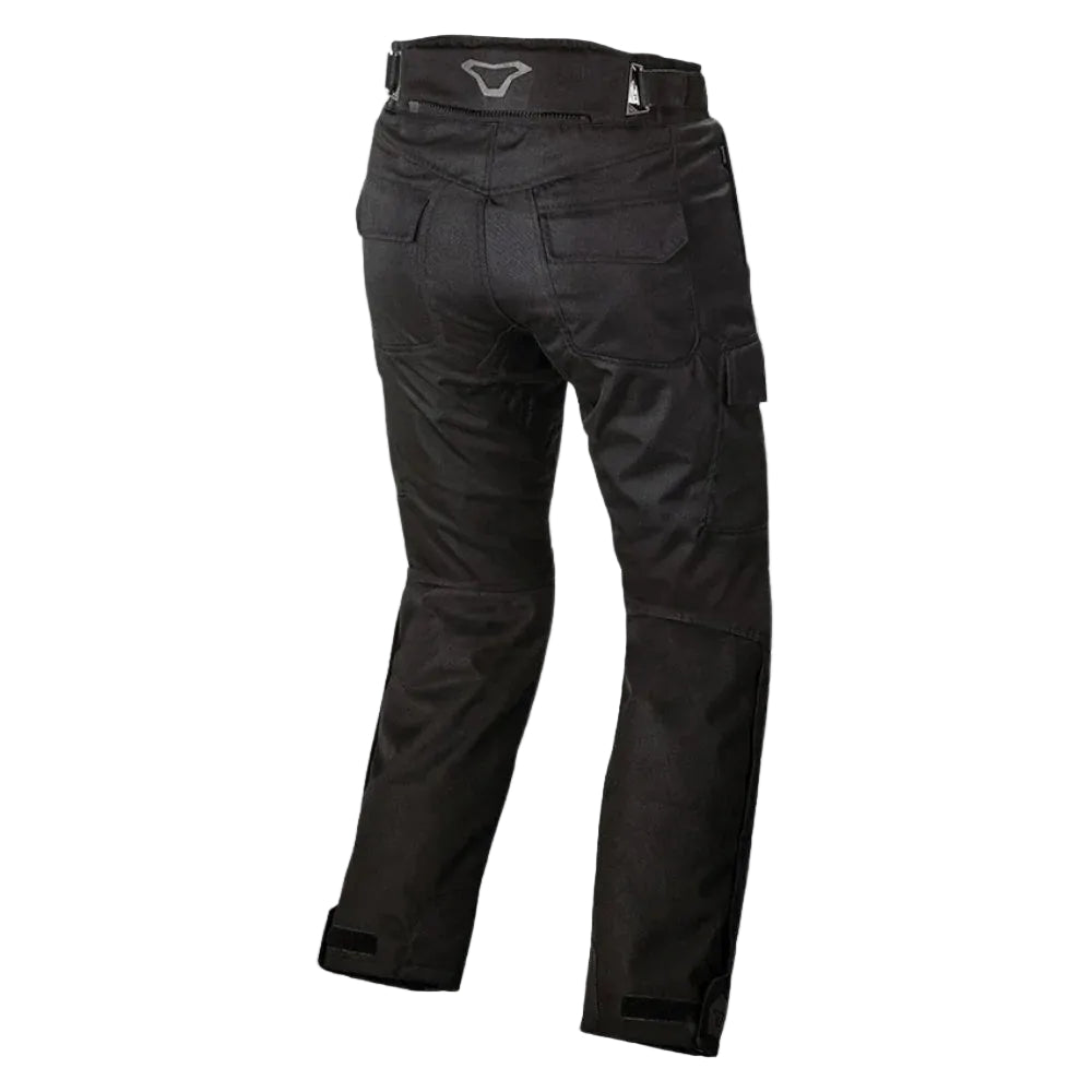 Macna Pantalone Moto Macna Club-E Impermeabile Tessile Nero Nero Abbigliamento protettivo da moto - Moon Bike - Vista 2
