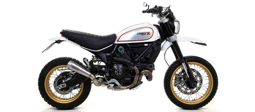 Arrow 71673KZ Raccordo Catalitico Acciaio Inox Omologato – Ducati Scrambler 800 / Monster 797 Scarichi - Moon Bike - Vista 1