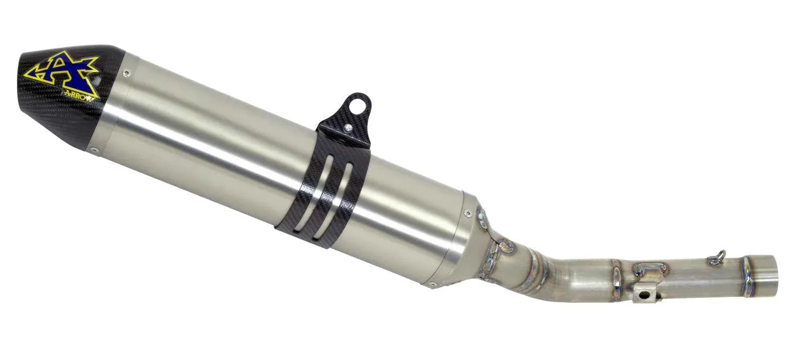 Terminale Off-Road Thunder alluminio omologato per Honda XR 125 L 2004/2005 - Arrow (52501AO)