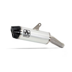 Terminale Arrow 71926AK Race-Tech con corpo in alluminio, fondello in carbonio e raccordo inox saldato per BMW S 1000 XR 2020-2023