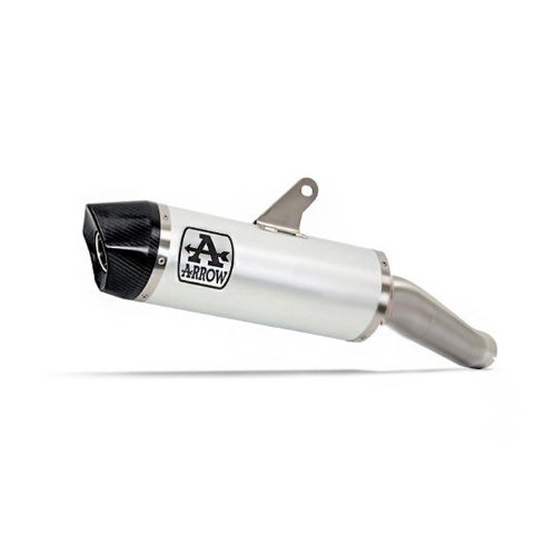 Terminale Arrow 71926AK Race-Tech con corpo in alluminio, fondello in carbonio e raccordo inox saldato per BMW S 1000 XR 2020-2023