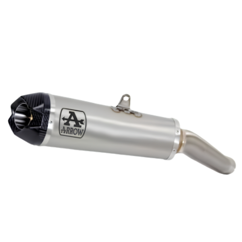 Terminale Arrow 71927PK Works in titanio con fondello in carbonio e raccordo inox saldato per BMW S 1000 XR