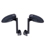 Isotta Isotta A9116 Coppia Pedalini Passeggero – MBK Flipper / Yamaha Why 50 (1998-2013) Nero Pedali - Moon Bike - Vista 1