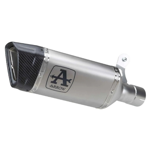 Terminale Arrow 71006PT Pista racing in titanio con fondello in carbonio e raccordo inox saldato per BMW S 1000 e M 1000