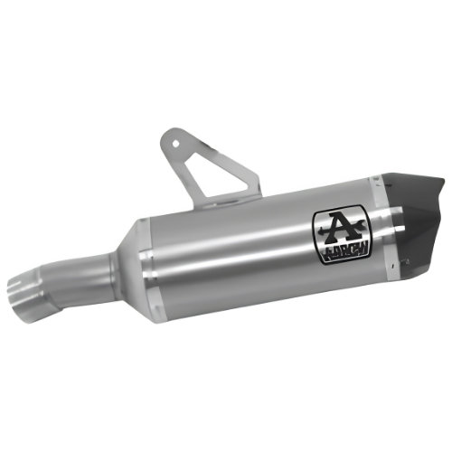 Terminale Arrow 71926PK Race-Tech con corpo in titanio, fondello in carbonio e raccordo inox saldato per BMW S 1000 XR 2020-2023