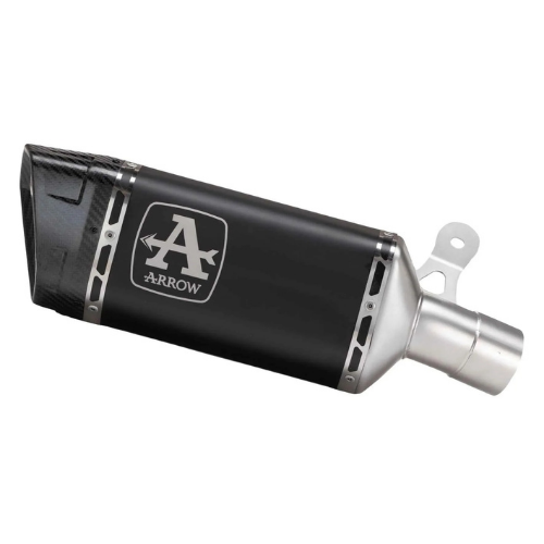 Terminale Arrow 71506PTN Pista in titanio Dark con fondello in carbonio e raccordo in titanio saldato per BMW S 1000 e M 1000