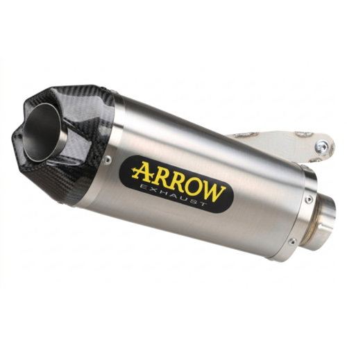 Terminale Arrow 71750PK Works in titanio con fondello in carbonio e attacco saldato per BMW S 1000 RR e S 1000 R