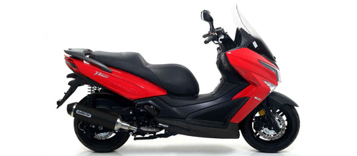 Arrow 53531ANN Terminale Urban Alluminio Dark Omologato – Kymco X-Town 300 (2016-2020) Scarichi - Moon Bike - Vista 1