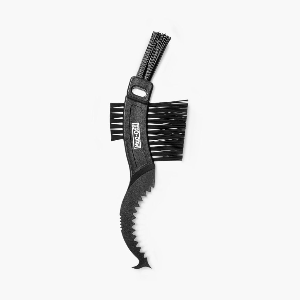 Spazzola 3 Teste con Raschietto per Catena e Corona Muc-Off Claw Brush, articolo 53102 — Moon Bike