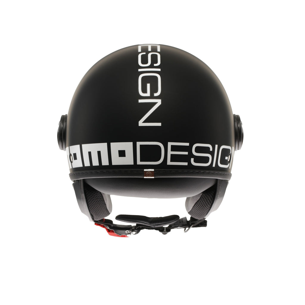 Momo Design FGTR Classic E2206 Casco Jet Nero Opaco/Bianco – Mono ECE 22.06 - Moon Bike - Vista 5