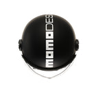 Momo Design FGTR Classic E2206 Casco Jet Nero Opaco/Bianco – Mono ECE 22.06 - Moon Bike - Vista 6