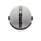 Casco Momo Design FGTR Classic Bianco Lucido Nero - dettaglio visiera