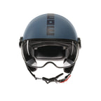 Casco Momo Design FGTR Classic Dusty Blue Opaco - vista principale