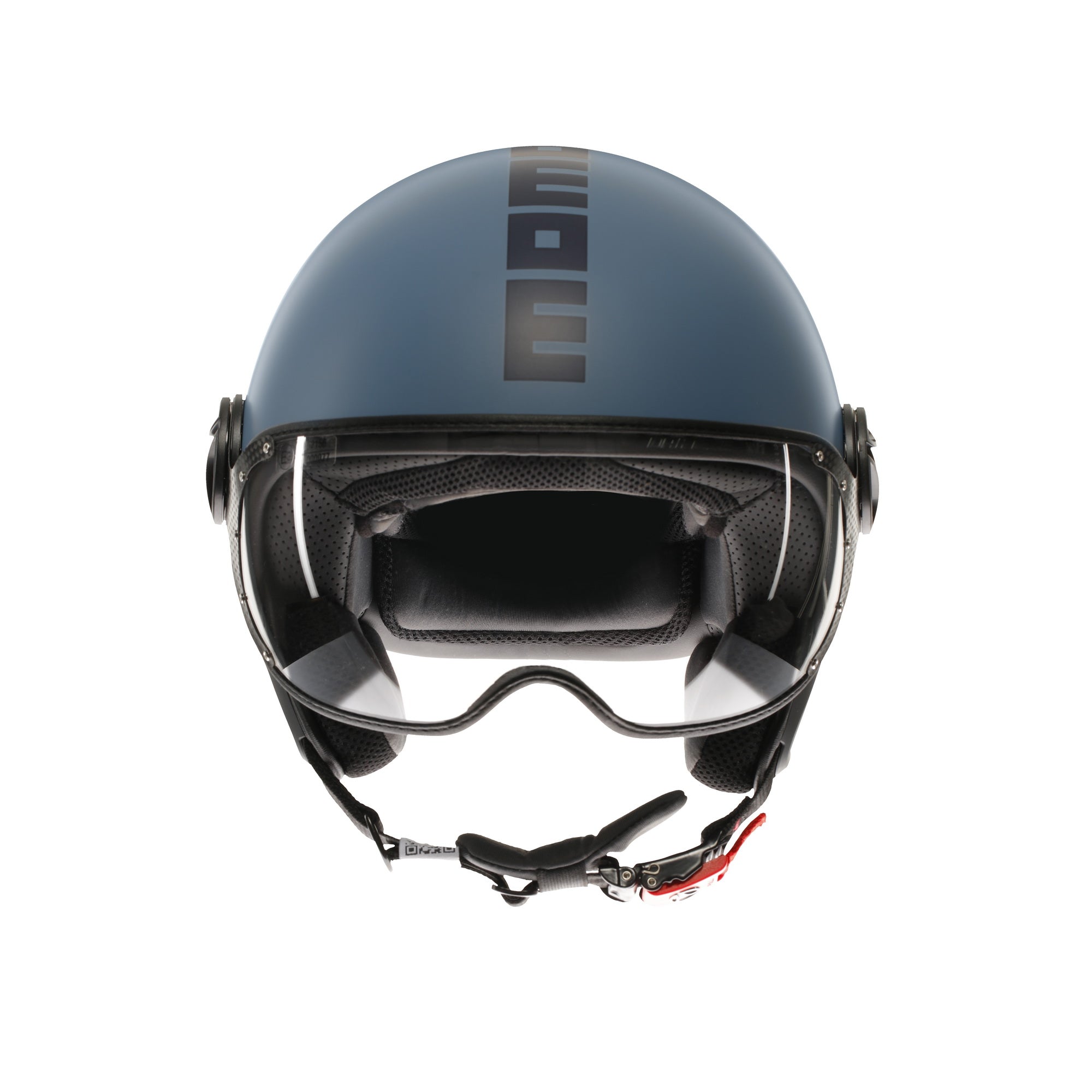 Casco Momo Design FGTR Classic Dusty Blue Opaco - vista principale