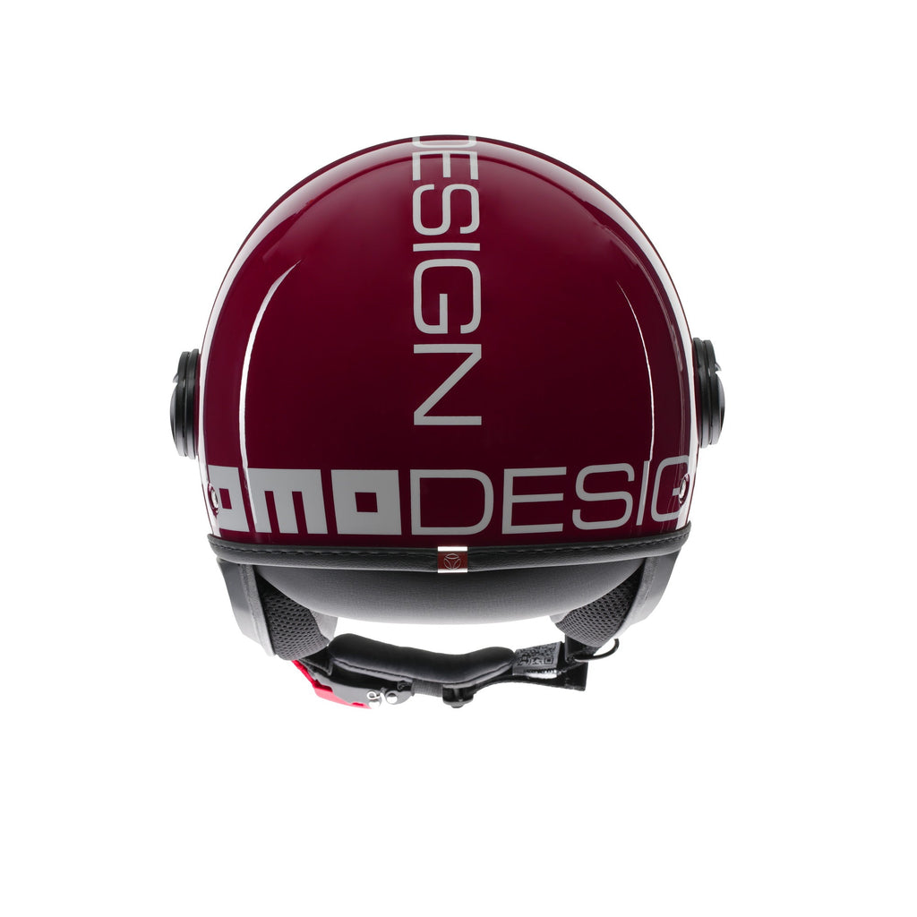 Casco Momo Design FGTR Classic Candy Viola Bianco - dettaglio