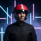 Momo Design FGTR Classic Candy E2206 Matte Red White Jet Helmet – Motorcycle Scooter