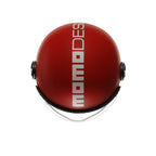 Casco Momo Design FGTR Classic Candy Rosso Opaco Bianco - dettaglio visiera