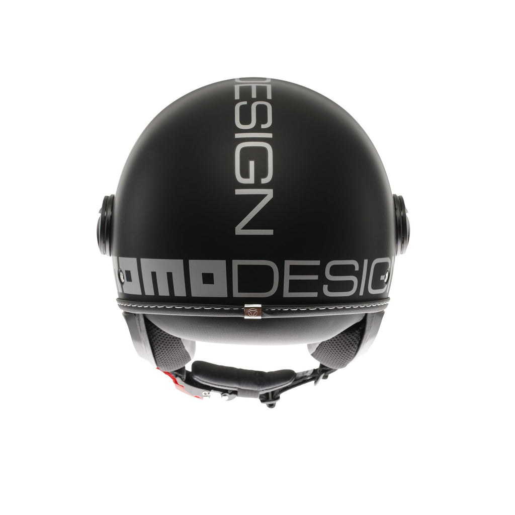 Casco Momo Design FGTR EVO Nero Opaco Argento - dettaglio visierino solare