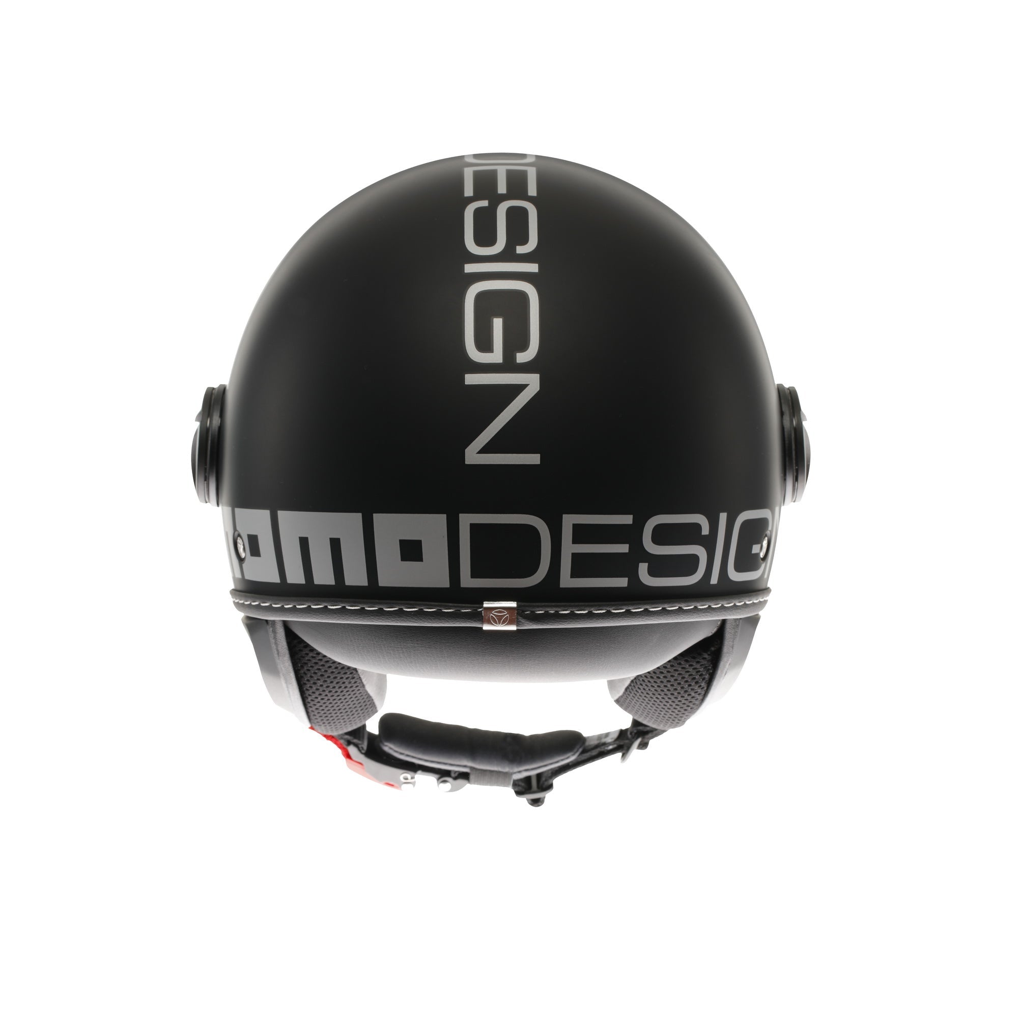 Casco Momo Design FGTR EVO Nero Opaco Argento - dettaglio visierino solare