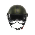 Casco Momo Design FGTR EVO Verde Opaco Nero
