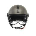 Casco Momo Design FGTR EVO Titanio Opaco Nero - vista principale