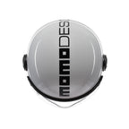 Casco Momo Design FGTR EVO Bianco Quarzo Nero - dettaglio