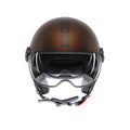 Casco Momo Design FGTR EVO Espresso Opaco Nero - vista principale