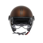Casco Momo Design FGTR EVO Espresso Opaco Nero - vista principale