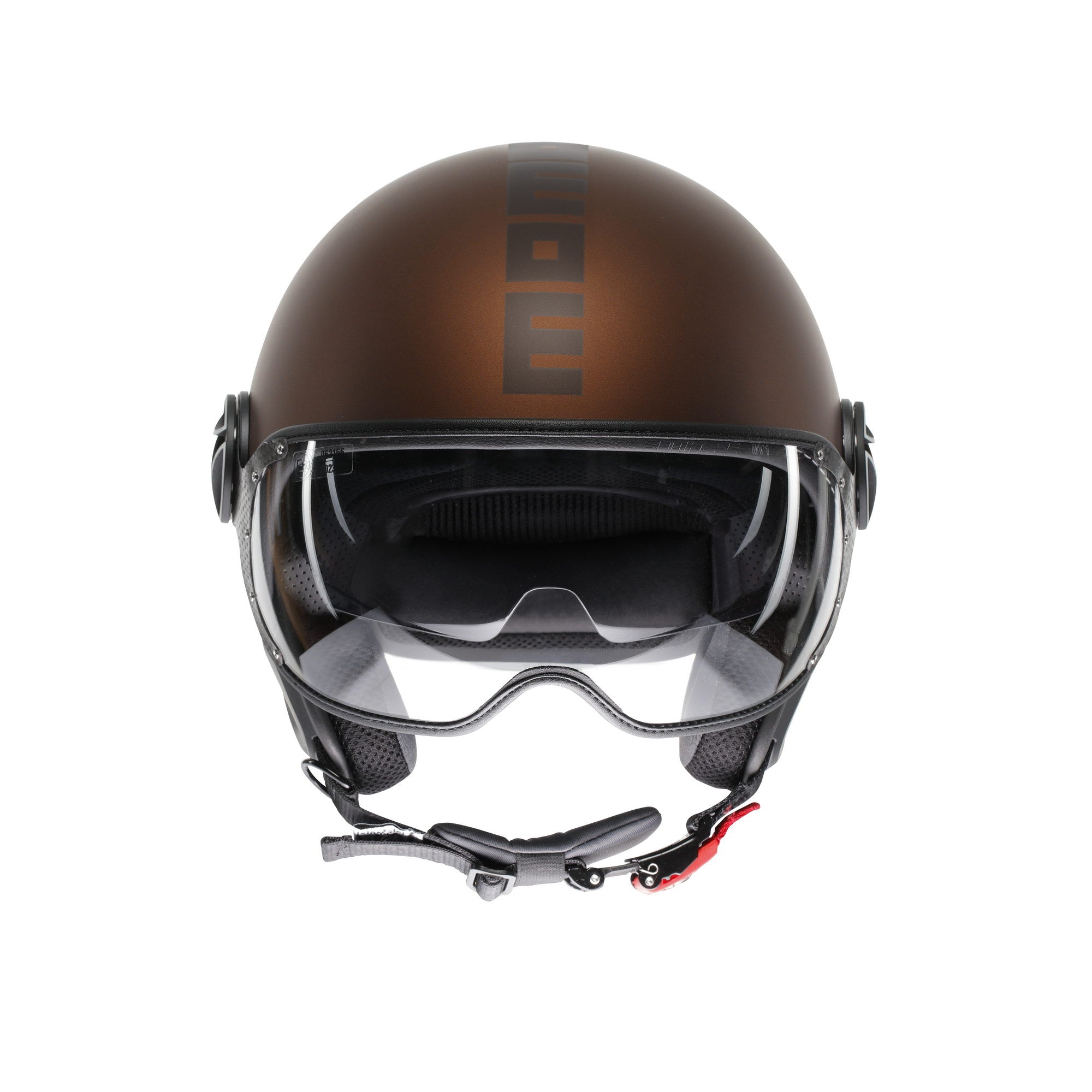 Casco Momo Design FGTR EVO Espresso Opaco Nero - vista principale