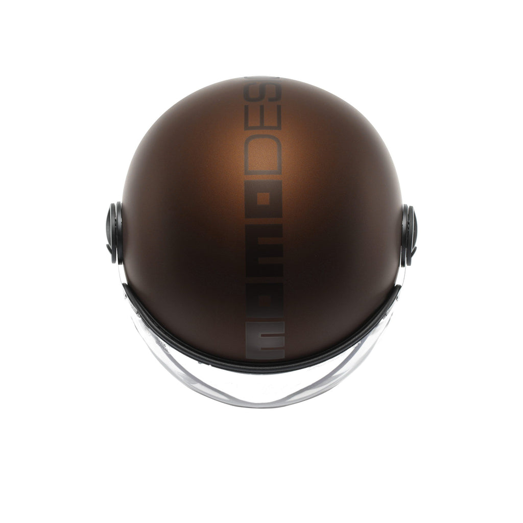Casco Momo Design FGTR EVO Espresso Opaco Nero - dettaglio