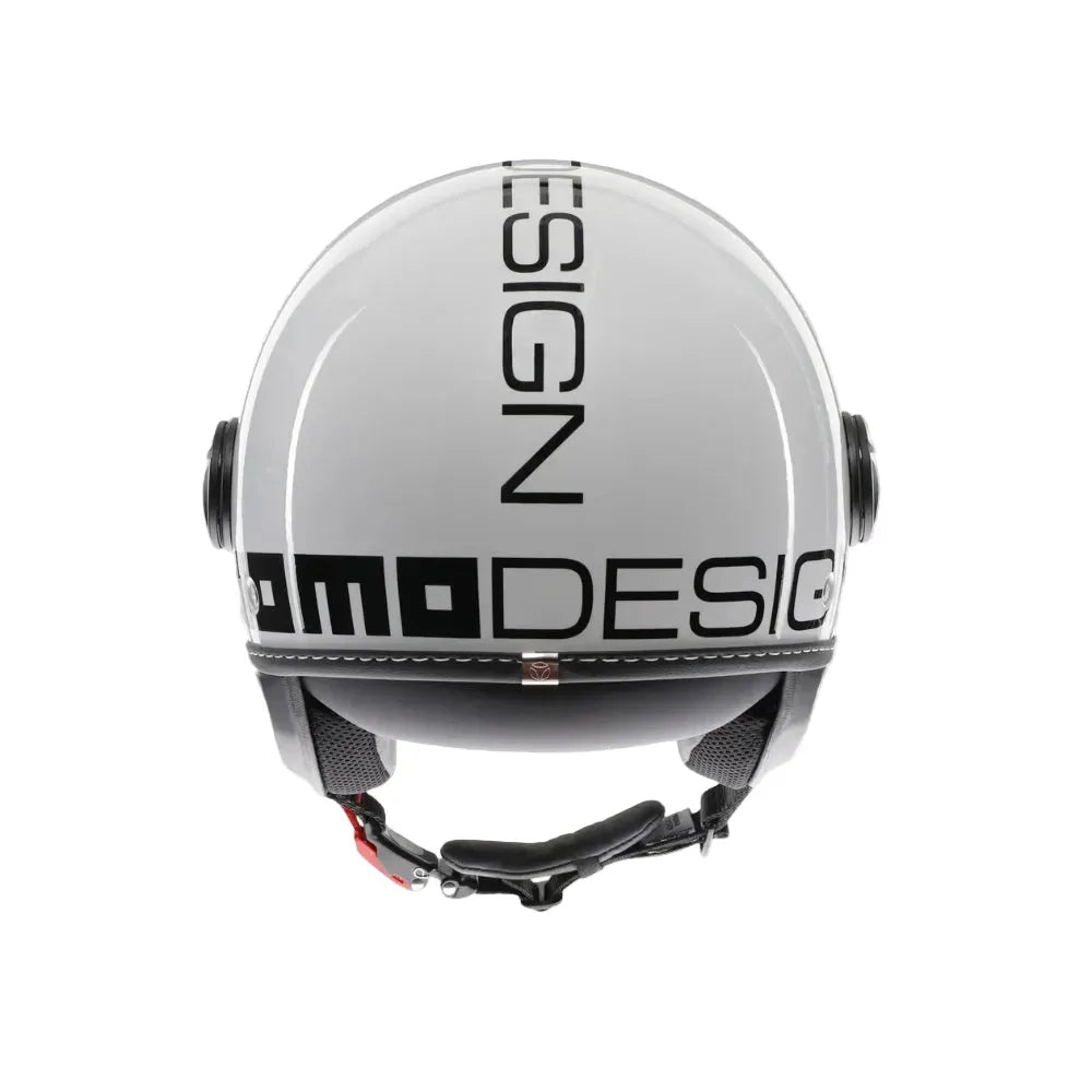 Momo Design Momo Design FGTR EVO E2206 Casco Jet Bianco Quarzo Lucido/Nero – Doppia Visiera Nero Caschi aperti - Moon Bike - Vista 4
