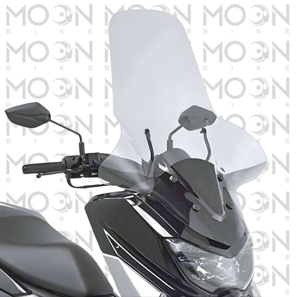 Parabrezza Kappa Moto 2123DTK trasparente per Yamaha N-MAX 125/155 2015–2020 81,5 x 64,5 cm