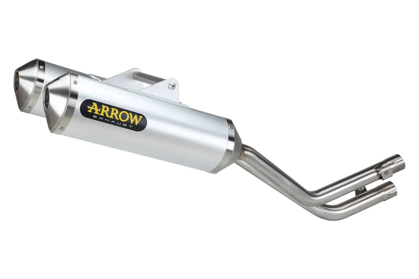 Terminali Thunder Approved alluminio (Dx+Sx) per Honda FMX 650 2005/2008 - Arrow (72607AO)