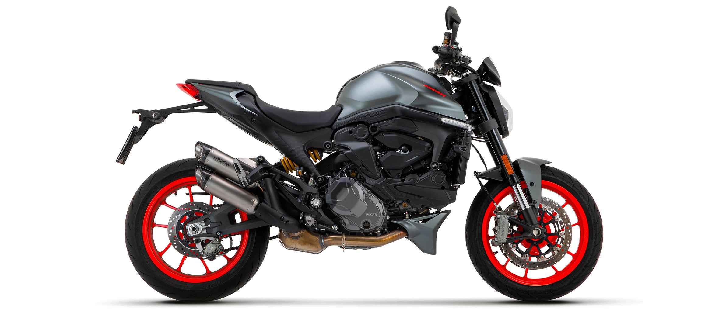 Raccordo centrale non catalitico per Ducati Monster 937 2021/2024 - Arrow (71767MI)