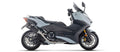 Kit completo racing con terminale Indy Race in titanio Dark per Yamaha TMAX 560 2025/2026 - Arrow (73022PKN)