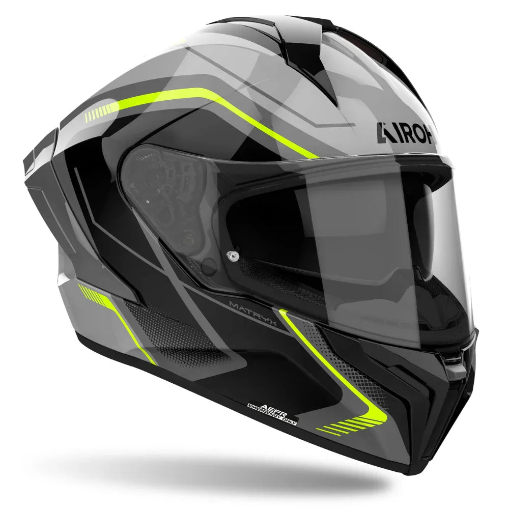 Casco Matryx Wide Yellow Gloss - Airoh