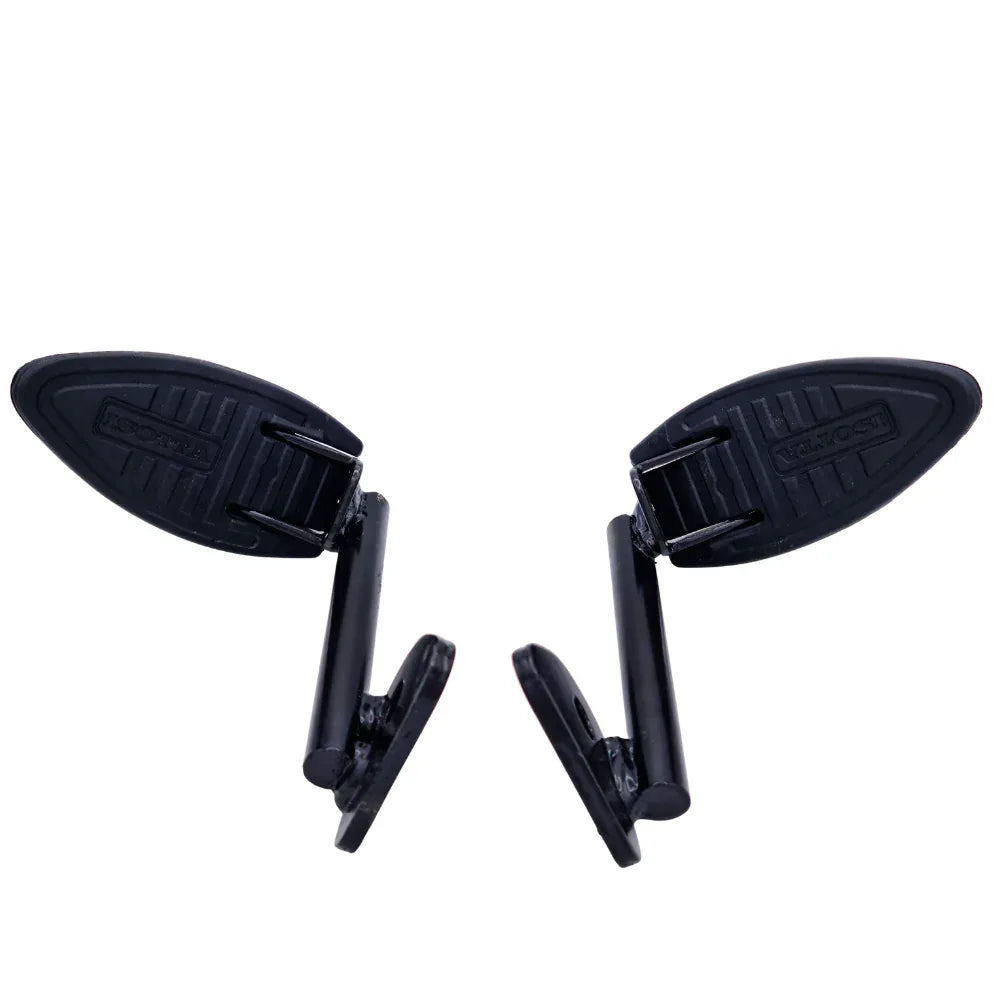 Isotta Isotta A9116 Coppia Pedalini Passeggero – MBK Flipper / Yamaha Why 50 (1998-2013) Nero Pedali - Moon Bike - Vista 2