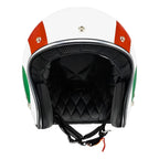 Vespa Nazioni Italia 2.0 Tricolor Jet Helmet Original Piaggio | ECE 22.05 Approved