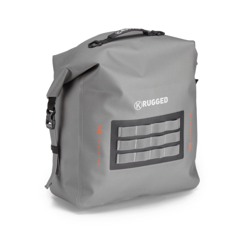 Par de alforjas laterales Kappa Moto AV07 K'Rugged 30+30 L impermeables MONOKEY para moto